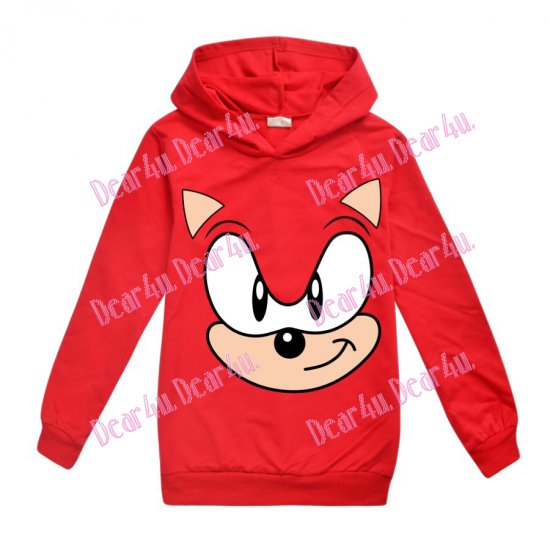 Boys thin hoodie jacket - Sonic the Hedgehog - Click Image to Close