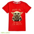 Boys Star Wars Yoda Baby 100% cotton T-shirt