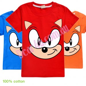 Boys 100% cotton T-shirt - Sonic the hedgehog