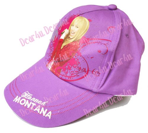 Kids child toddler baseball cap sports cap hat -Hannah Montana 1 - Click Image to Close