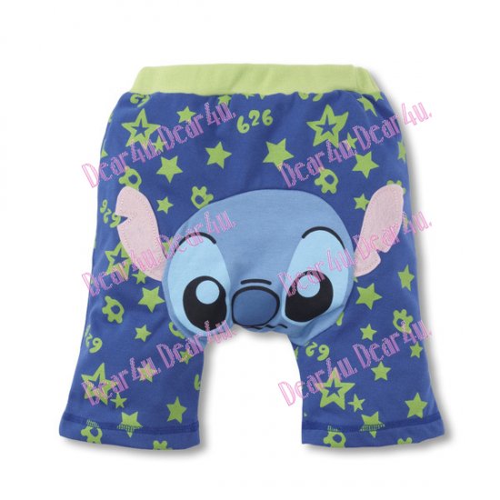 Baby boys/girls nappy cover short pants - stitch - Click Image to Close