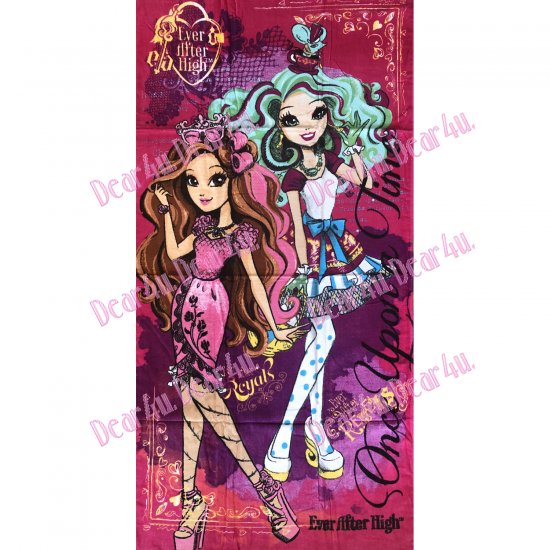 Boys Girls Large Bath / Beach Towel - Ever After High - Click Image to Close