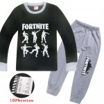Boys FORTNITE 100% cotton long sleeve pjs outfit - 6 floss