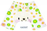 Baby boys/girls bloomer nappy cover short pants - rabbit