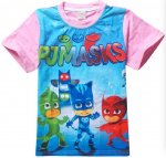 Girls PJ Masks short sleeve tee t-shirt - pink
