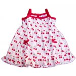 Girls baby little cherry singlet dress