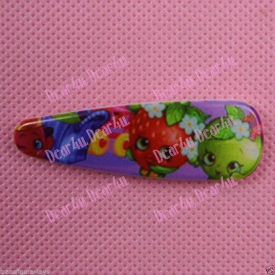 Shopkins Girls Hair Clip clips Multiple Colours - Click Image to Close