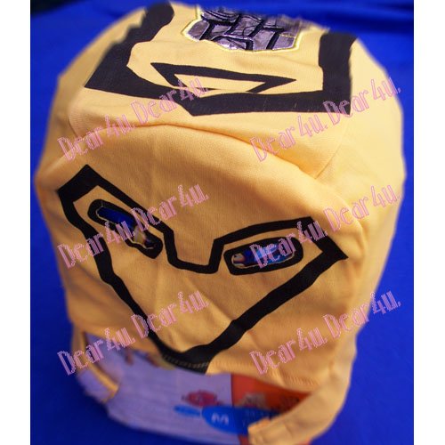 Transformers Costume party dress up with Mask yellow Bumblebee - Click Image to Close
