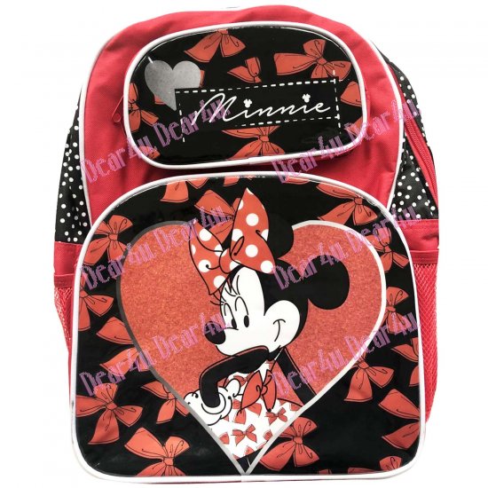 Large Boys girls kids school picnic backpack bag - Minnie Mouse - Click Image to Close