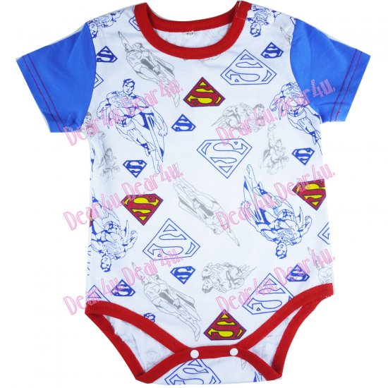 Boys baby toddler cotton Baby Romper - Superman superbaby - Click Image to Close