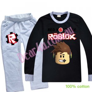Boys ROBLOX 100% cotton long sleeve pjs outfit - A