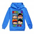 Boys Ryan's world toys review 100% cotton thin hoodie jacket