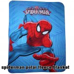 Fleece Blanket - Boys SPIDERMAN POLAR FLEECE