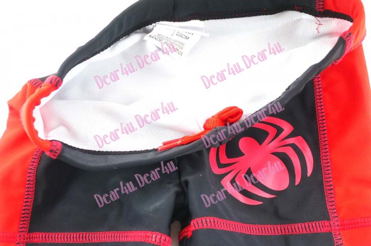 Kids swimming bather swim suit top trunks - Spiderman - Click Image to Close