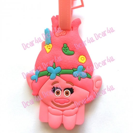 TROLLS Silicone Travel Luggage Baggage Tags - Click Image to Close