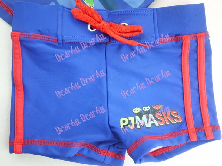 Kids swimming bather swim suit top trunks - PJ masks - Click Image to Close