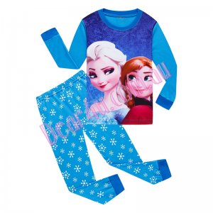 Babies girls long sleeve cotton 2pcs pyjama pjs - Frozen 2