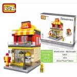Street mini - McDonald LOZ iBLOCK Micro Mini Lego