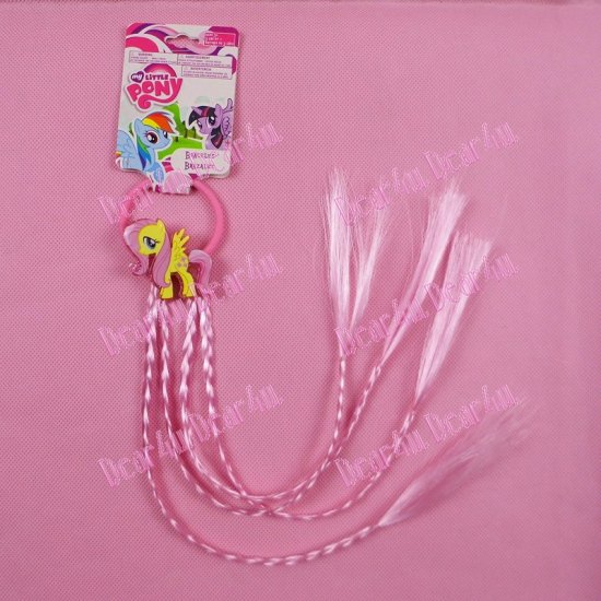 My Little Pony Girls Hair rope with hair Multiple Colours - Click Image to Close