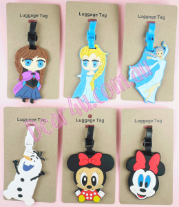 Silicone Travel Luggage Baggage Tags