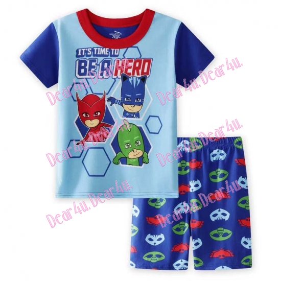 Babies boys PJ Masks 2pcs pyjama pjs - cotton - Click Image to Close