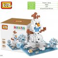 Frozen Elsa Anna Olaf LOZ iBLOCK Micro Mini Building Lego set