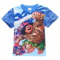 Boys MOANA short sleeve tee t-shirt - Maui and Kakamora