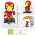 Super hero spiderman batmLOZ iBLOCK Micro Mini Building Lego set
