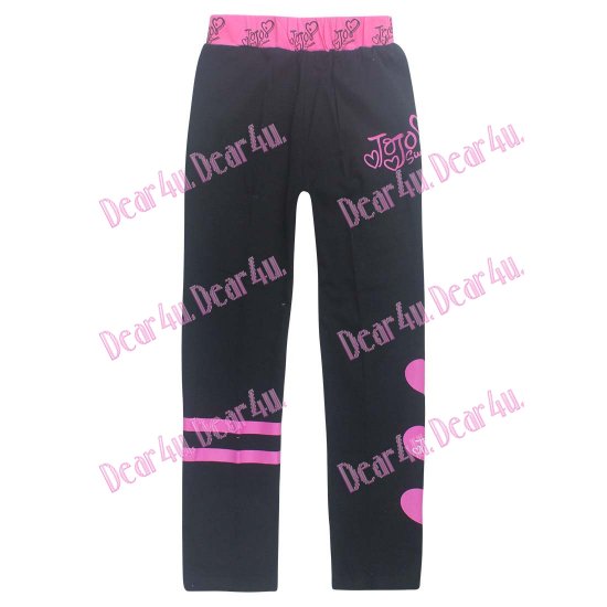 Girls Jojo Siwa hoodie long sleeve t-shirt and legging pant pink - Click Image to Close