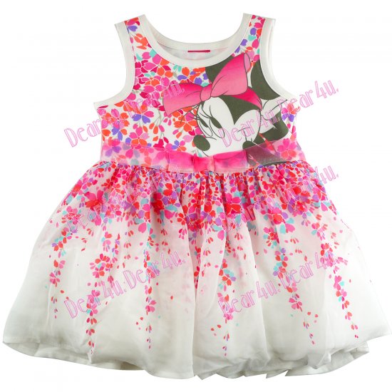 Girls Minnie mouse layered baby dress - Click Image to Close