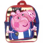 Small boys kids school picnic backpack bag - George Pig