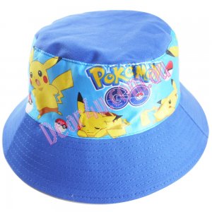 Kids toddler bucket hat - Pokemon pikachu royal blue