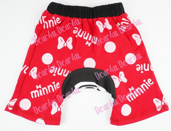 Baby boys/girls nappy cover short pants - minnie - Click Image to Close