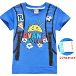 Ryan toys review 100% cotton T-shirt - blue