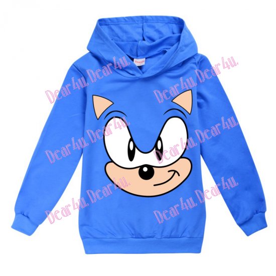 Boys thin hoodie jacket - Sonic the Hedgehog - Click Image to Close