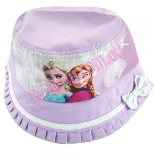 Kids toddler bucket hat - Frozen purple