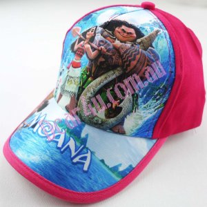 Kids 3d cap hat - Moana 2 pink