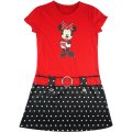Girls one piece tennis dress - Minnie Mouse red 1
