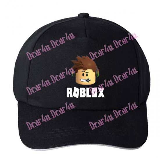 Kids adult baseball cap sports cap - Roblox black 1 - Click Image to Close