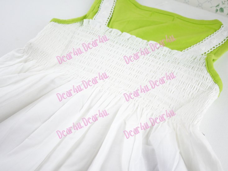 baby Girls butterfly flower dress pink and lime - Click Image to Close