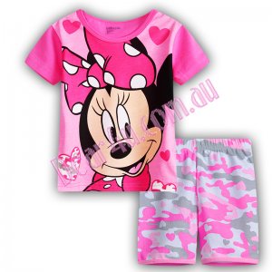 Babies Girls Minnie Mouse 2pcs pyjama pjs - cotton