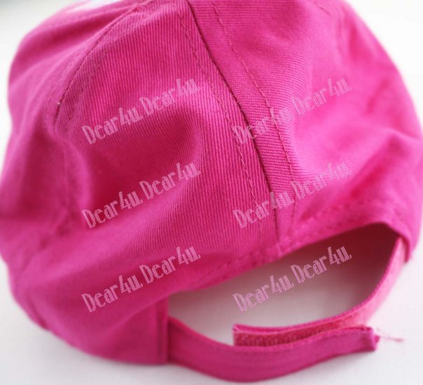 Kids baseball cap hat - Paw Patrol pink Skye - Click Image to Close