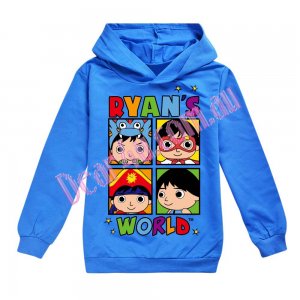 Boys Ryan's world toys review 100% cotton thin hoodie jacket