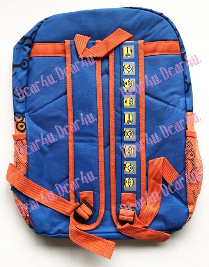 Large Boys kids backpackschool bag - Minion Despicable me - Click Image to Close