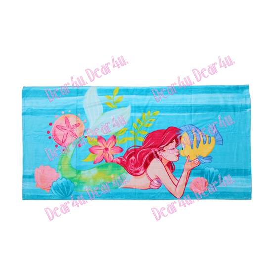 Boys Girls Large Bath / Beach Towel - Mermaid - Click Image to Close