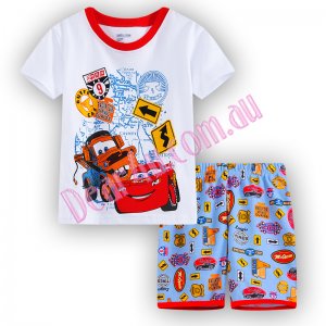 Babies boys CARS MCQUEEN 2pcs pyjama pjs - cotton