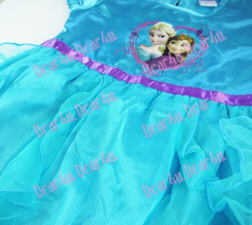 Frozen Anna & Elsa Fairy dress Costume party dress up - Click Image to Close