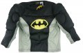 Batman muscle Costume party dress up with Mask 3pcs black
