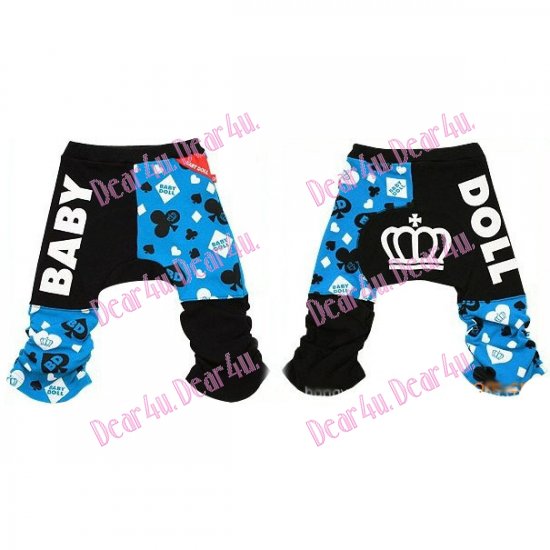 Baby boys/girls spring/autumn thick tights pants leggings-black - Click Image to Close