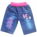 Girls Jojo Siwa top with denim pants - pink